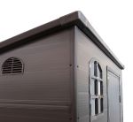 GAGGY - casetta in resina da giardino porta attrezzi