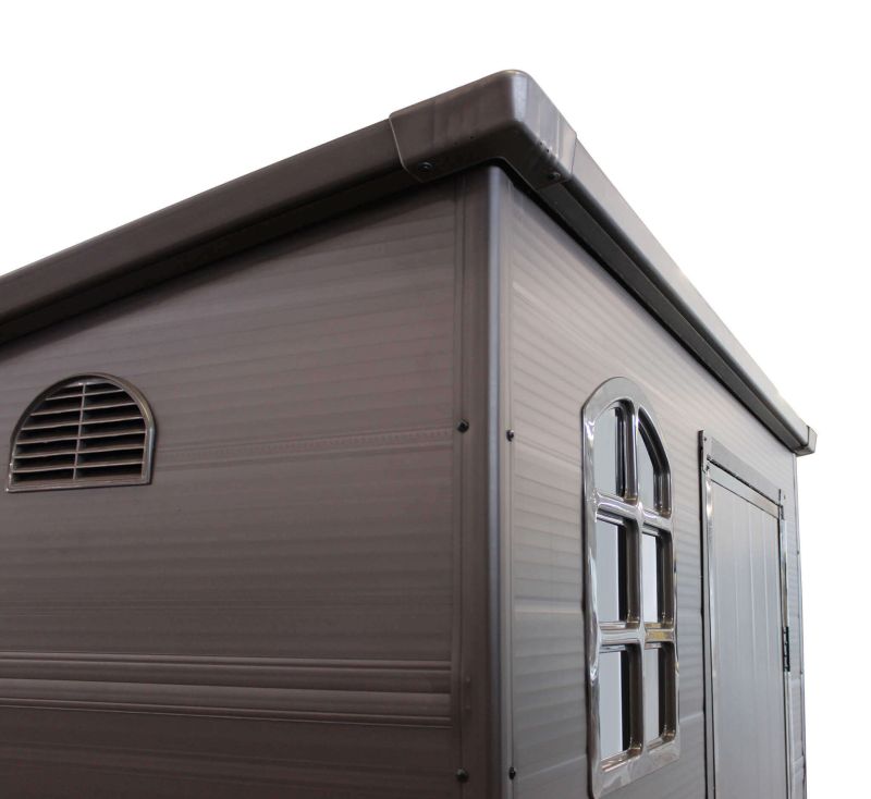 GAGGY - casetta in resina da giardino porta attrezzi