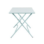 ROMANUS - tavolo in acciaio pieghevole da esterno