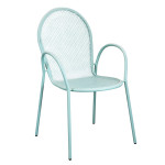MARIS - poltrona da giardino impilabile in ferro
