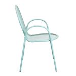 MARIS - poltrona da giardino impilabile in ferro