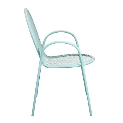 MARIS - poltrona da giardino impilabile in ferro