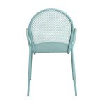 MARIS - poltrona da giardino impilabile in ferro