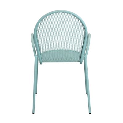 MARIS - poltrona da giardino impilabile in ferro