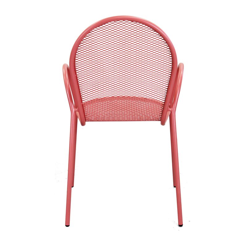 MARIS - poltrona da giardino impilabile in ferro