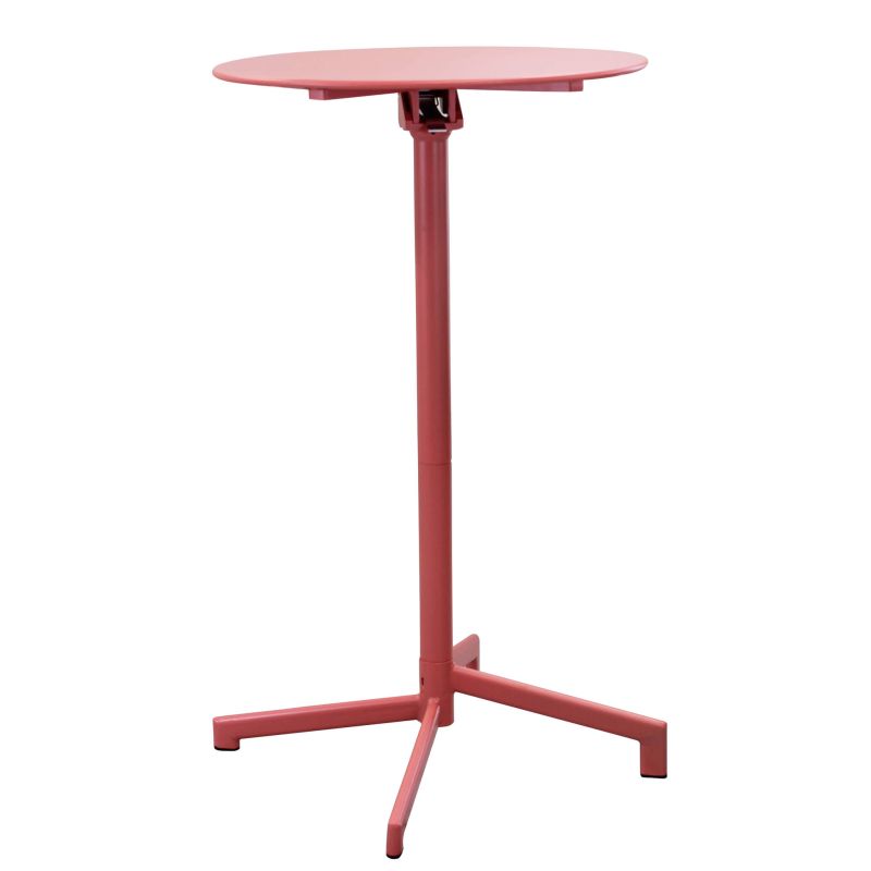 OPERA - tavolo alto da giardino in acciaio