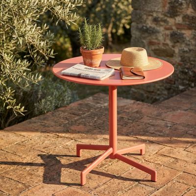 OPERA - tavolo da giardino in acciaio diametro 60