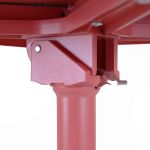 OPERA - tavolo da giardino in acciaio diametro 60