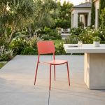 VIPER - sedia in acciaio da giardino