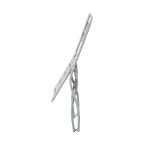 ROMANUS - sedia da giardino pieghevole salvaspazio in ferro