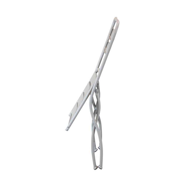 ROMANUS - sedia da giardino pieghevole salvaspazio in ferro