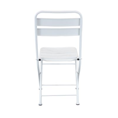 ROMANUS - sedia da giardino pieghevole salvaspazio in ferro