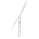 ROMANUS - sedia da giardino pieghevole salvaspazio in ferro