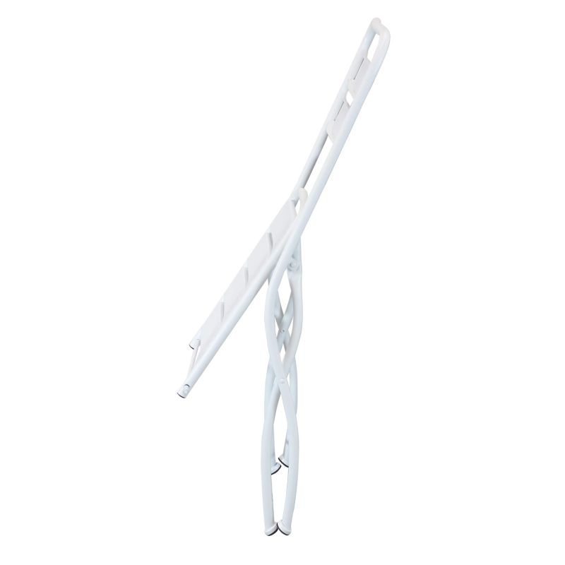 ROMANUS - sedia da giardino pieghevole salvaspazio in ferro