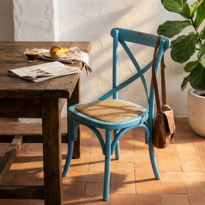 CROSS - sedia vintage in legno