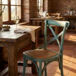 CROSS - sedia vintage in legno