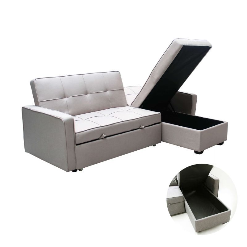 CLOTH - divano letto con penisola