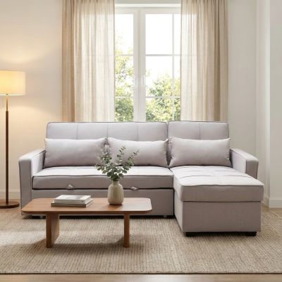 CLOTH - divano letto con penisola