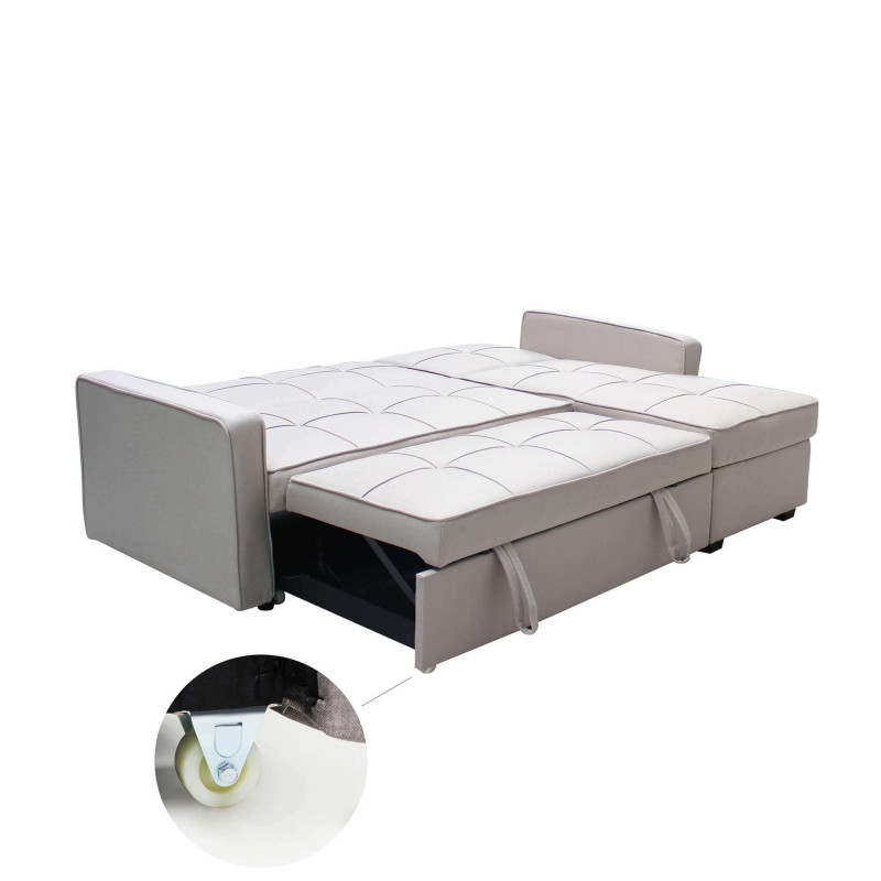 CLOTH - divano letto con penisola