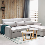 CLOTH - divano letto con penisola