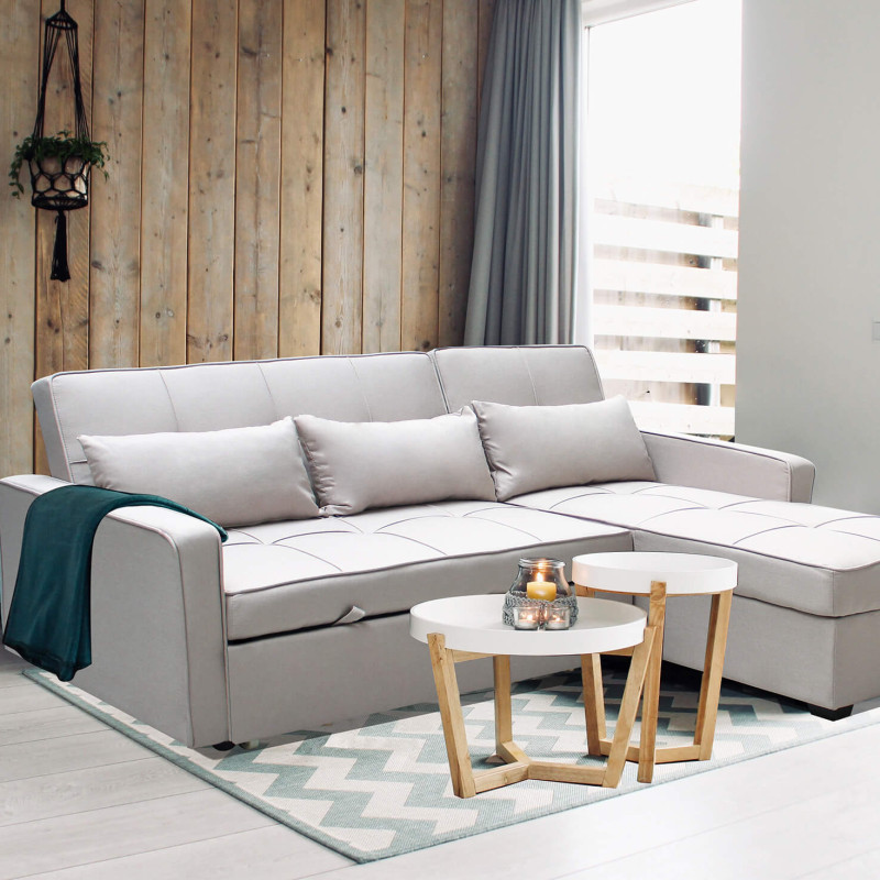 CLOTH - divano letto con penisola