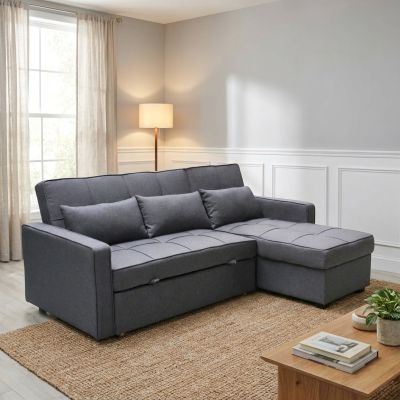 CLOTH - divano letto con penisola