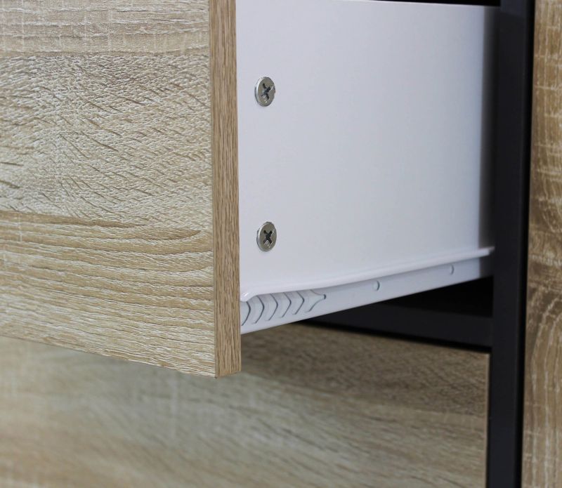 TETLIS - madia moderna con tre cassetti e un anta,6 h