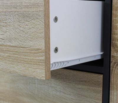 TETLIS - madia moderna con tre cassetti e un'anta