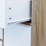 TETLIS - madia moderna con tre cassetti e un'anta