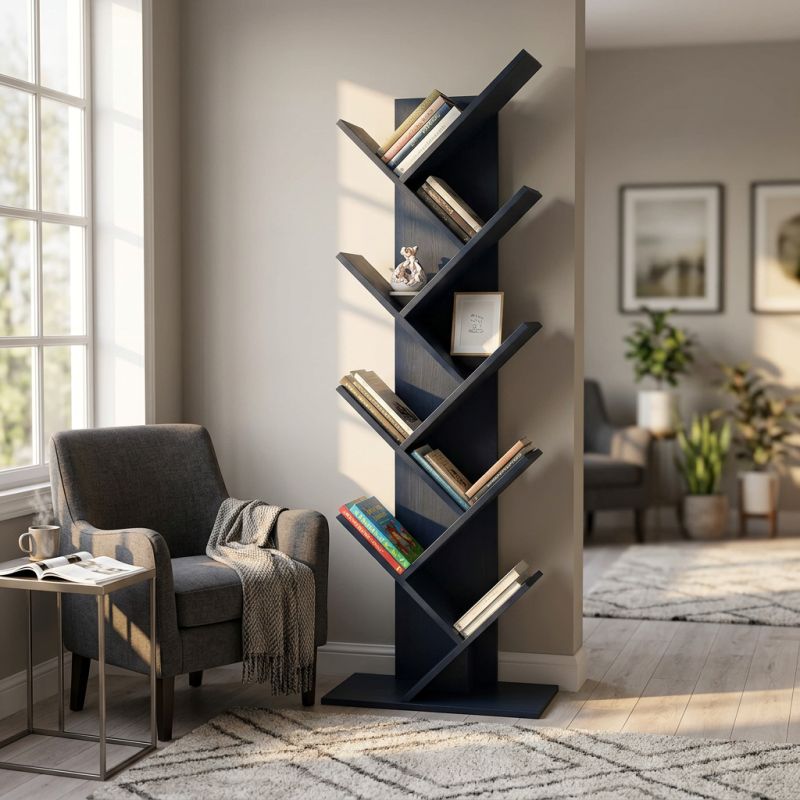 DYLAN - libreria moderna di design in legno