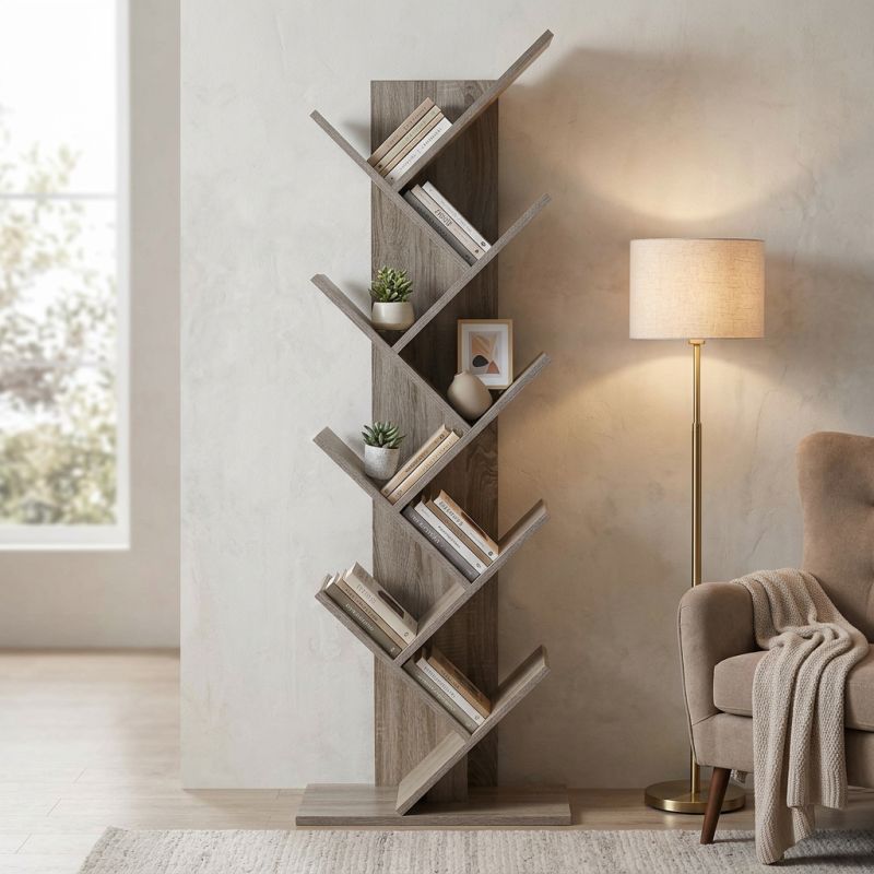 DYLAN - libreria moderna di design in legno