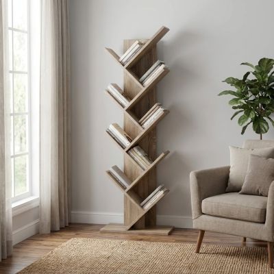 DYLAN - libreria moderna di design in legno