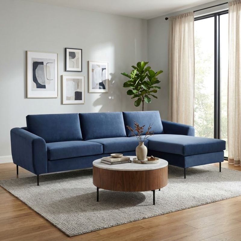 MAX - divano con chaise lounge