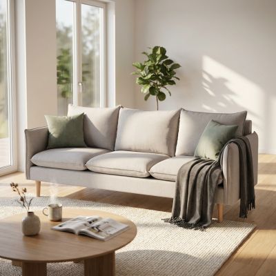 OLOF - divano stile scandinavo 3 posti