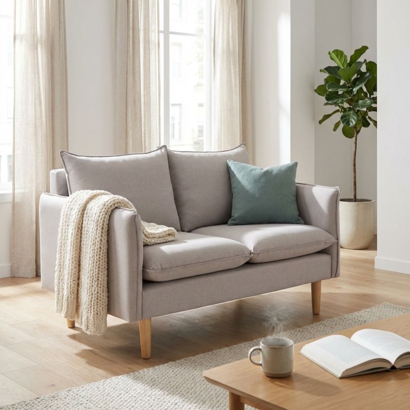 OLOF - divano stile scandinavo 2 posti