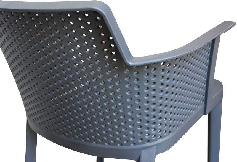 MAKKA - poltrona da esterno ed interno in plastica