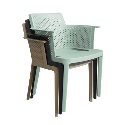 MAKKA - poltrona da esterno ed interno in plastica