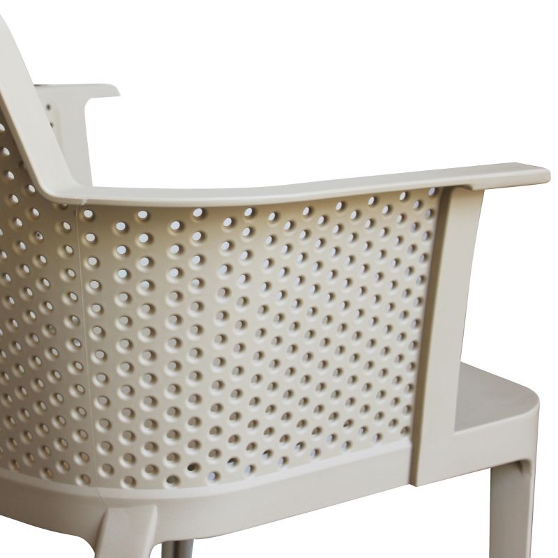 MAKKA - poltrona da esterno ed interno in plastica