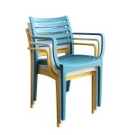 ZULE - poltrona da esterno ed interno in plastica