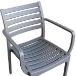 ZULE - poltrona da esterno ed interno in plastica