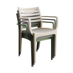 ZULE - poltrona da esterno ed interno in plastica