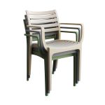 ZULE - poltrona da esterno ed interno in plastica