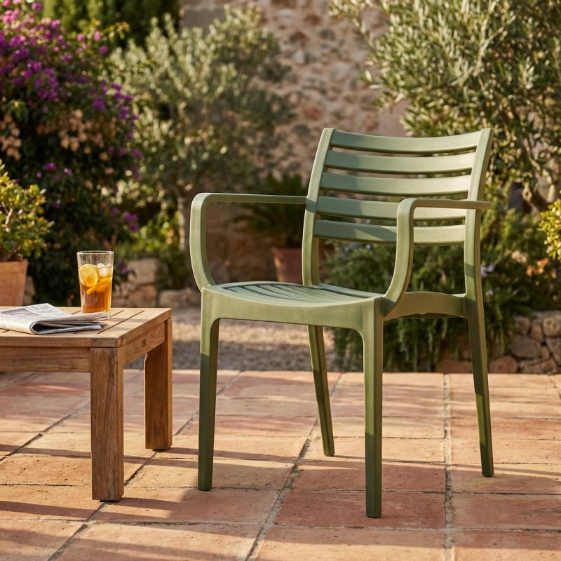 ZULE - poltrona da esterno ed interno in plastica