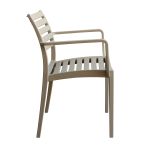 ZULE - poltrona da esterno ed interno in plastica