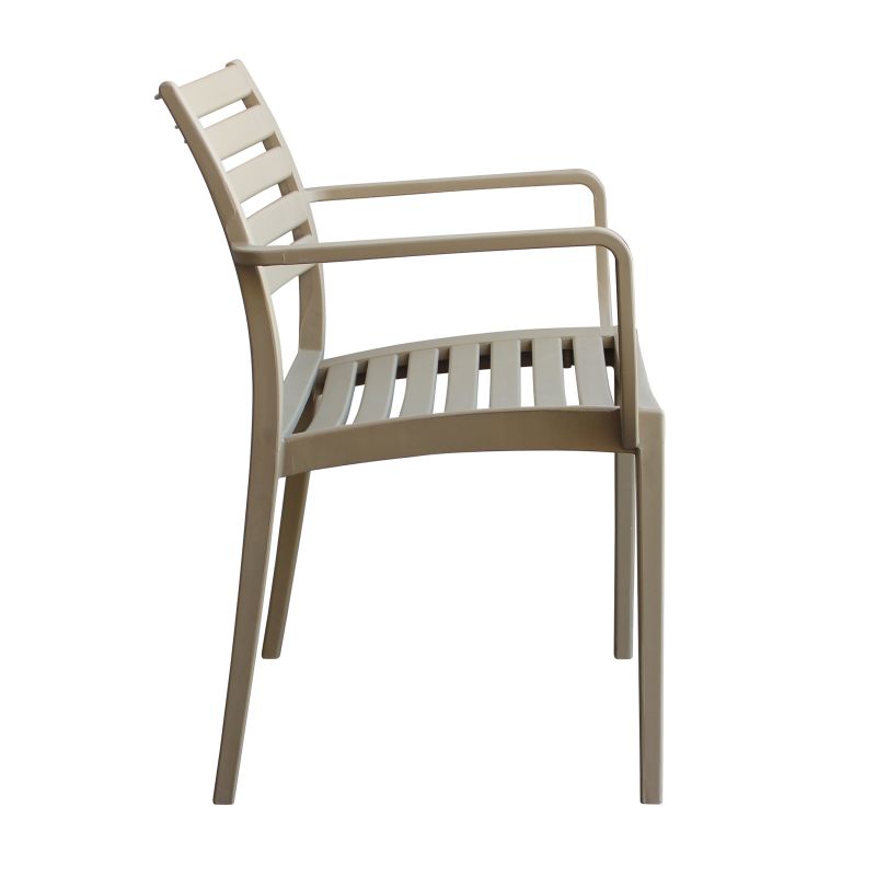 ZULE - poltrona da esterno ed interno in plastica