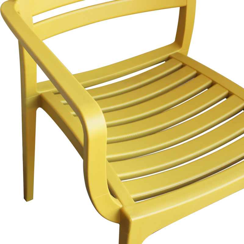 ZULE - poltrona da esterno ed interno in plastica