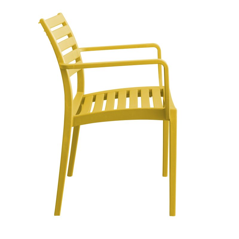 ZULE - poltrona da esterno ed interno in plastica