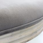 OVAL BACK - sedia vintage in velluto