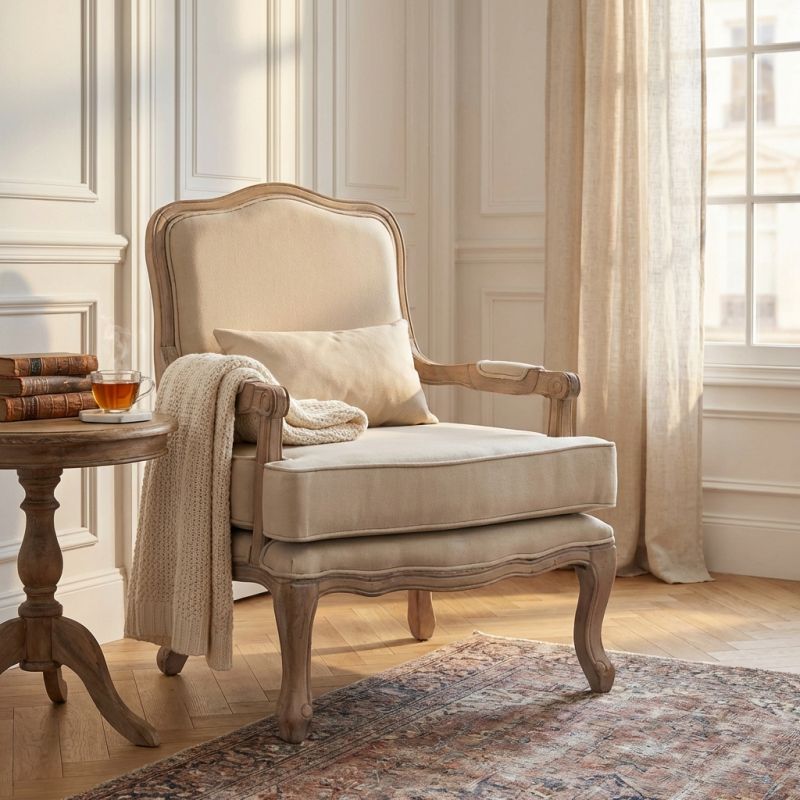 GAZZ - poltrona vintage in tessuto