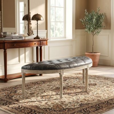 MARGE - panca vintage in ecopelle